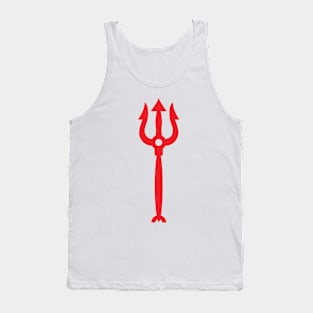 Neptune trident red (request other colours) Tank Top